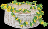 Foto cesto  Lolita decorato GIALLO